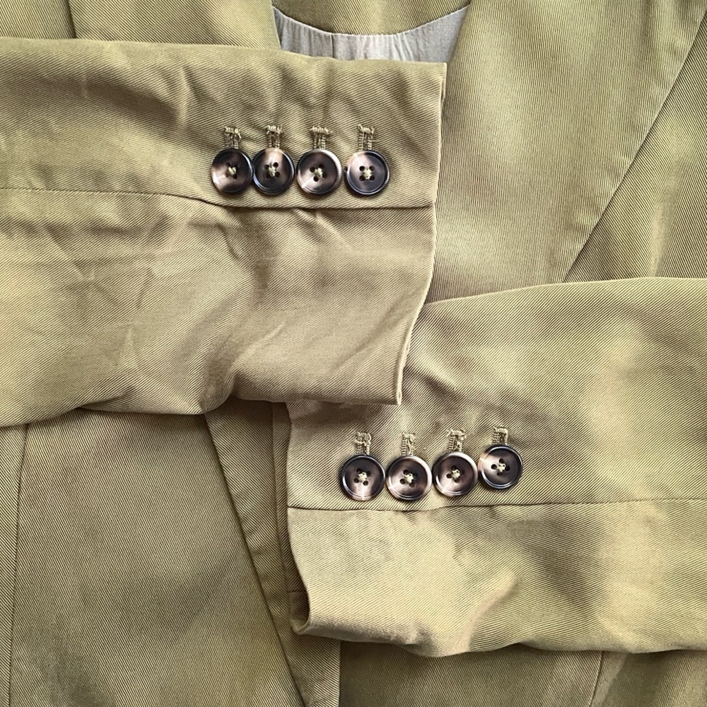 REFORMATION The Classic Blazer in “Pear” Green, sz XS, MSRP $278 - Picture 12 of 14